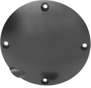 Drag Specialties Black Satin Derby Cover for Harley Big Twin