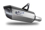 Tłumik Spark Fighter Evo Slip-on z karbonową końcówką - homologacja drogowa ECE