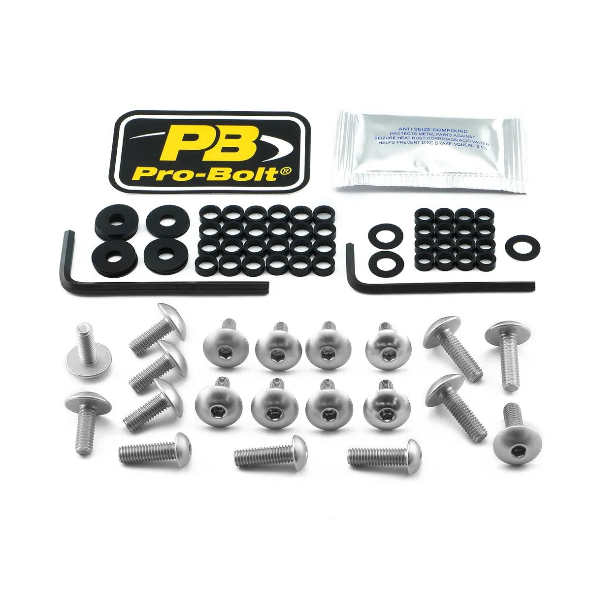 Pro Bolt Aluminium Fairing Bolt Kit For Triumph