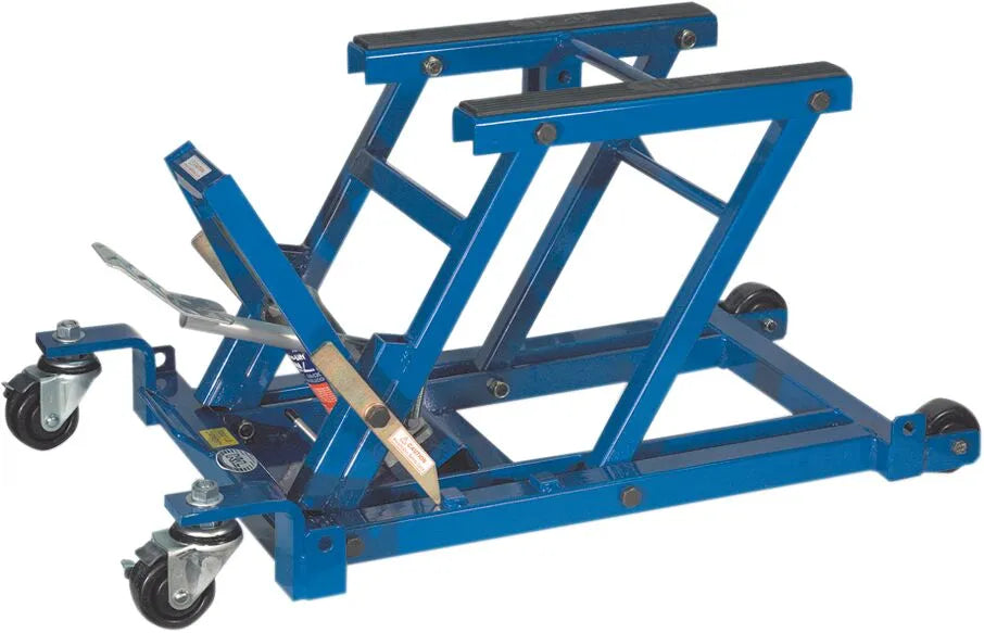 K&L Supply MC550 Multi-Lift Jack Blue for MC/ATV