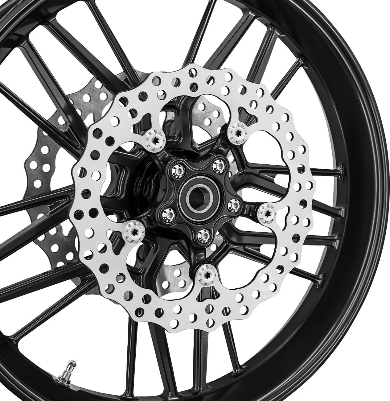Arlen Ness Spider Rotor Do Harley Davidson Abs/non-abs