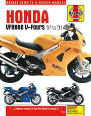 Haynes VFR800 Service Manual for Honda VFR800 (97-00)