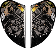 Icon Airframe Pro Helmet Side Plates Aztecnine Gold