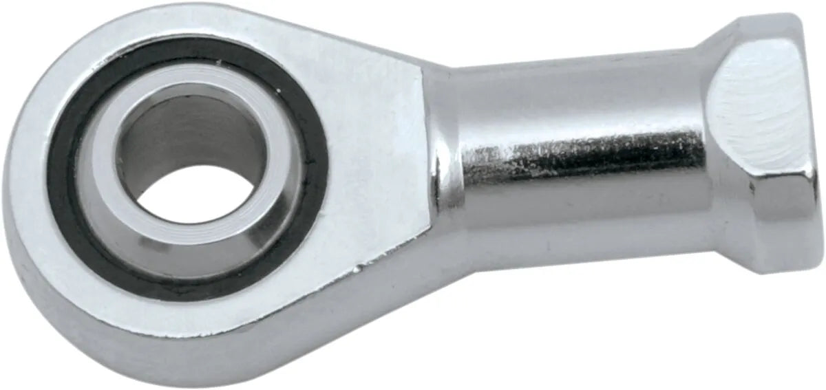 Drag Specialties Self-Aligning Chrome Rod End 5/16-24 Thread
