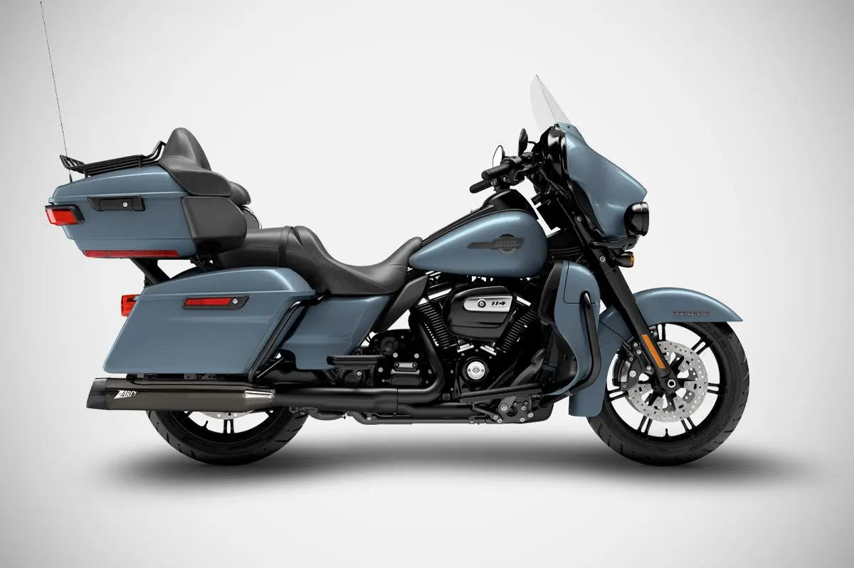 Zard 4.5" Slash-Cut Slip-ons Tłumik Do Hd-Touring E5 - Homologacja ECE