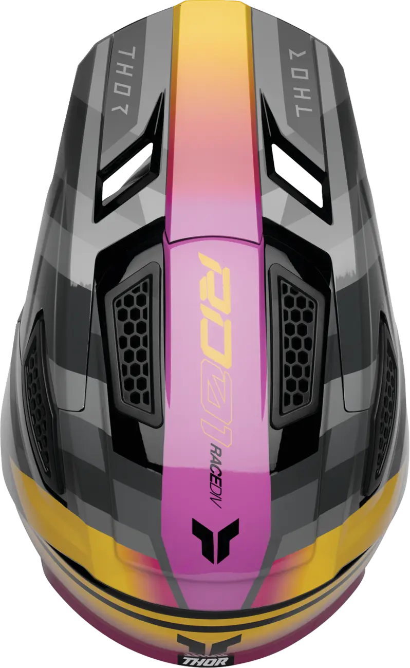 Thor Fleet Camber Helmet /Magenta