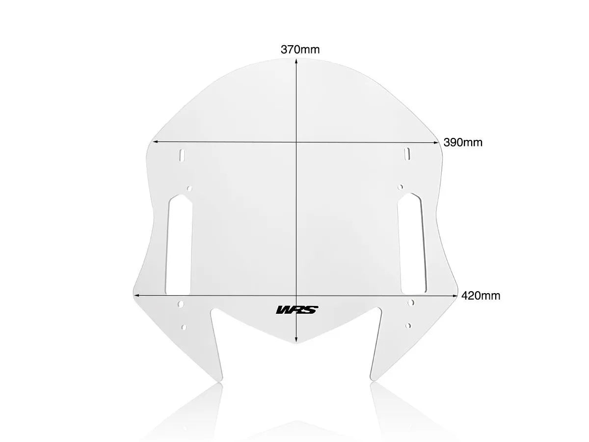 Wrs Scooter Windscreen - Improved Aerodynamics