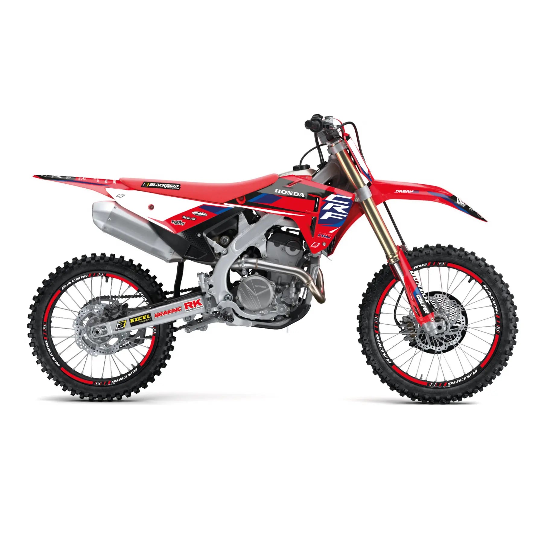 Blackbird Racing Dream 5 Chrome Sticker Kit For Honda