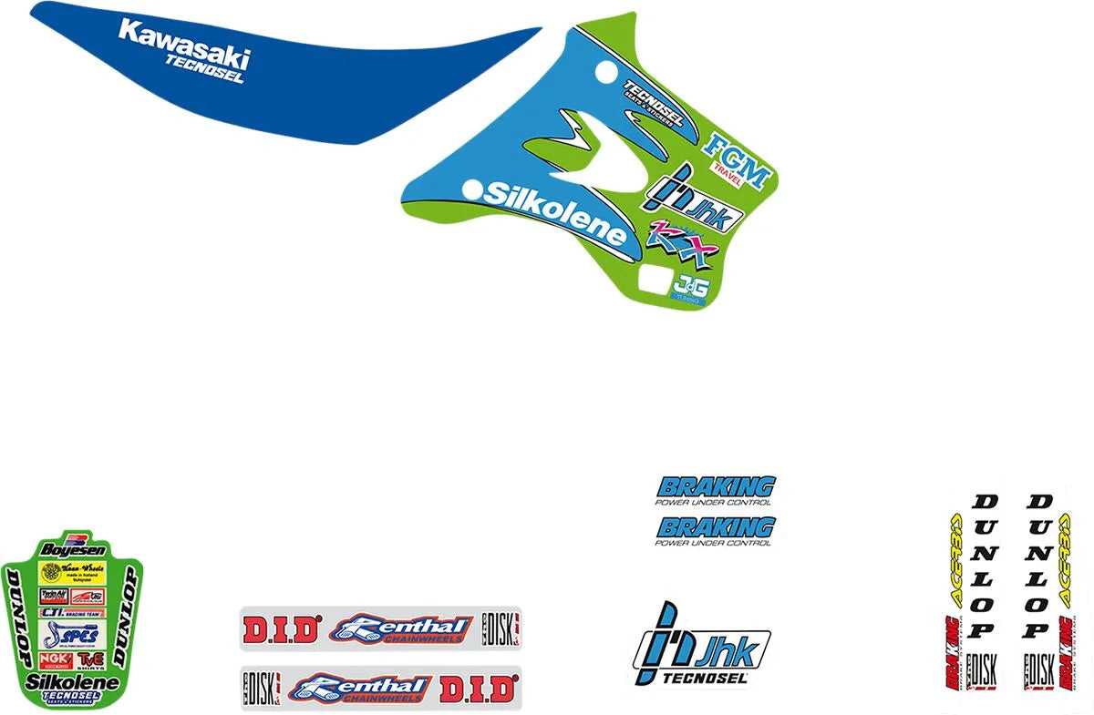 Tecnosel Graphic Kit For Kawasaki