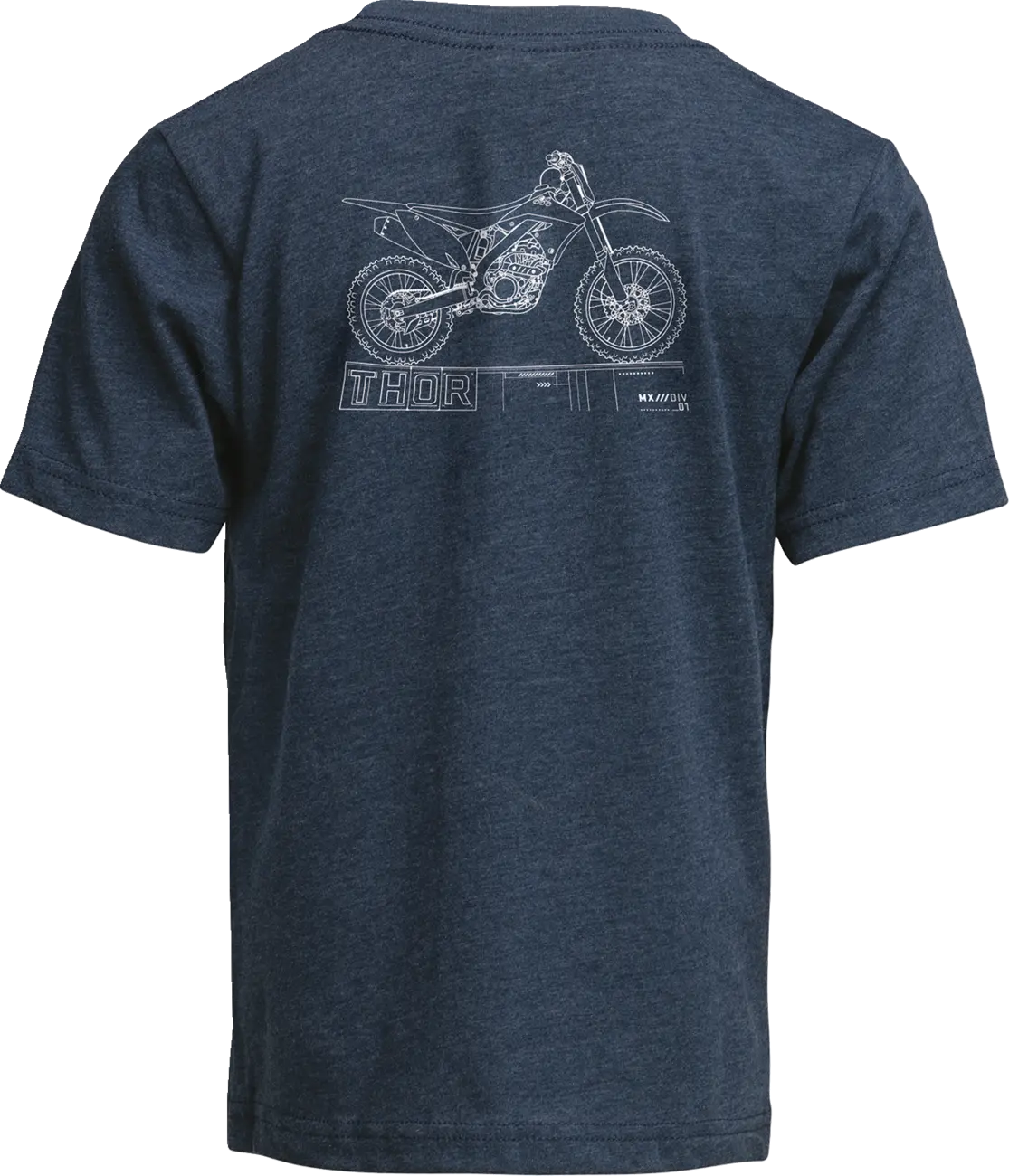 Thor Blueprint Youth T-Shirt Navy