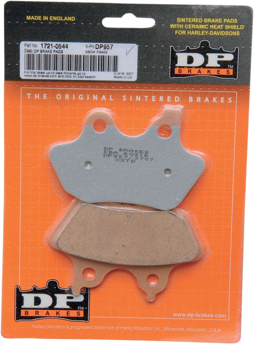 Dp Brakes Sintered Metal Brake Pads For Harley/buell - Front & Rear