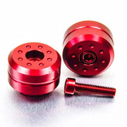 Pro Bolt Aluminum Bar Ends - Red