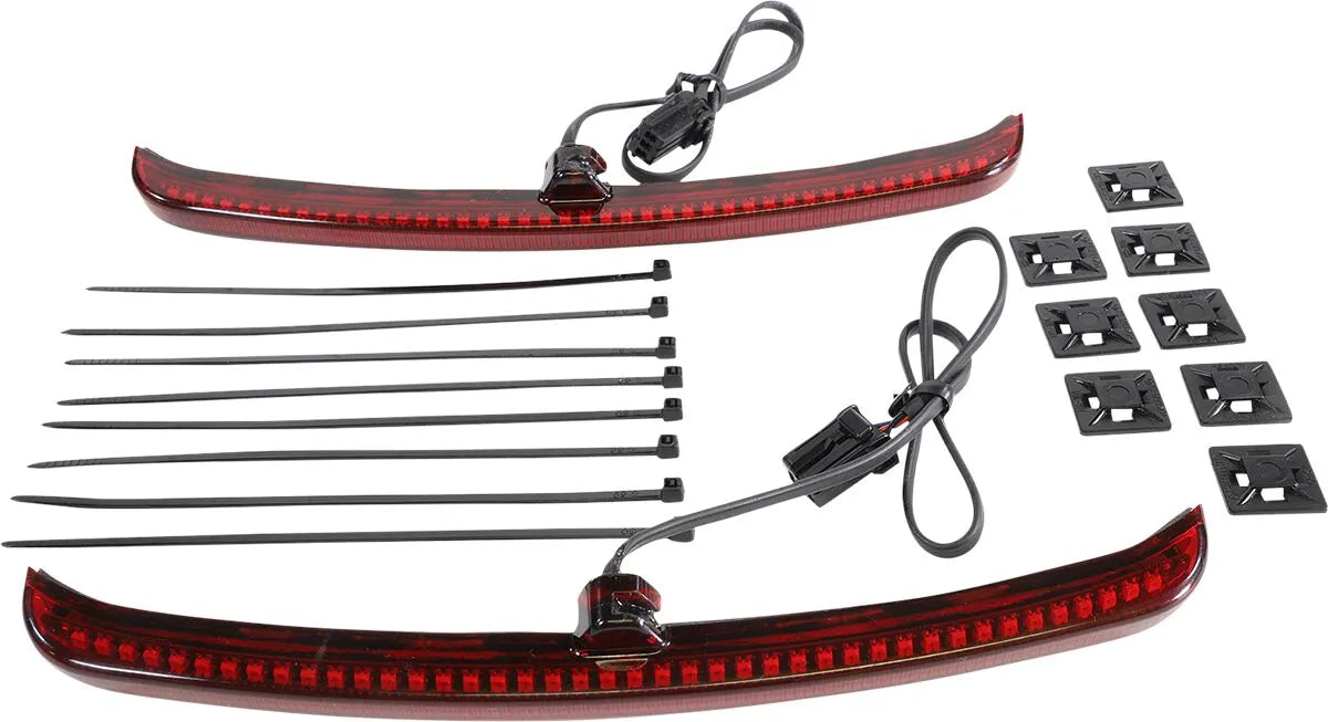 Ciro Fender Blades® Led Lights - Red Lens