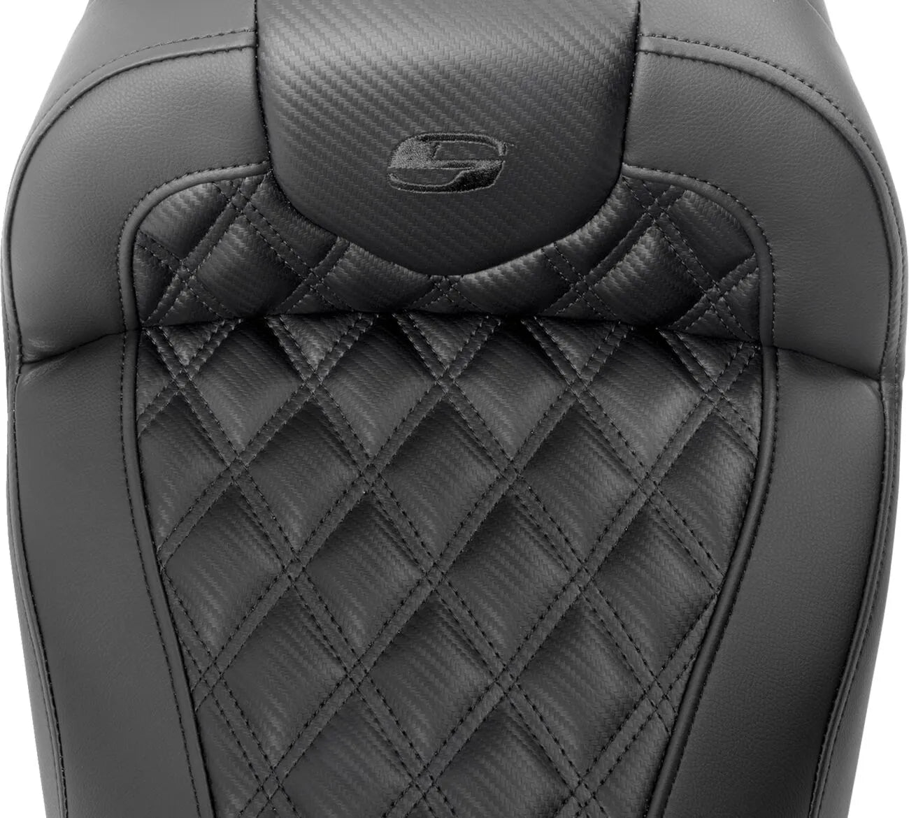 Saddlemen Roadsofa Lattice Stitch Seat - For Harley Davidson