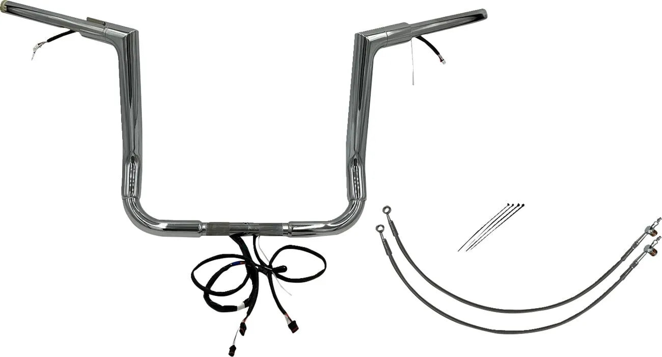 Fat Baggers Inc. 1-1/2" Flat Top Handlebar Kit
