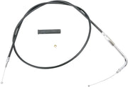 DRAG SPECIALTIES Black Vinyl Throttle Cable Smooth Handlebar
