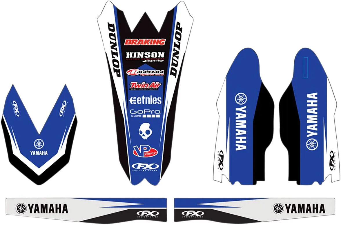Factory Effex Trim Kit Graphics For Yamaha Factory Racing