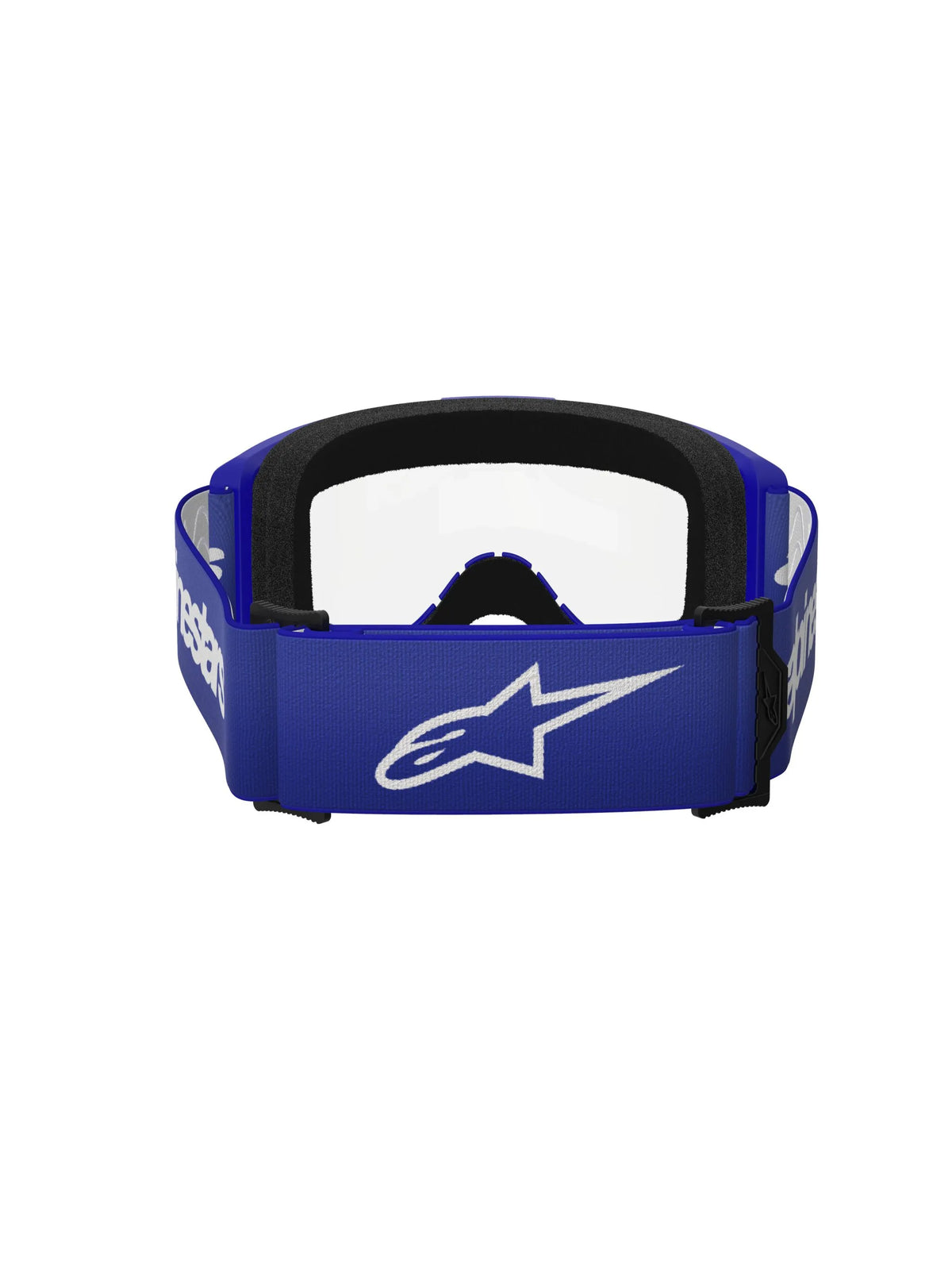 Alpinestars Vision 3 Wordmark Goggles Blue Clear