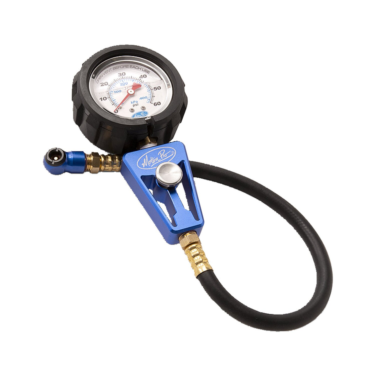 Motion Pro 0-60 PSI (4.1 bar) tire pressure gauge