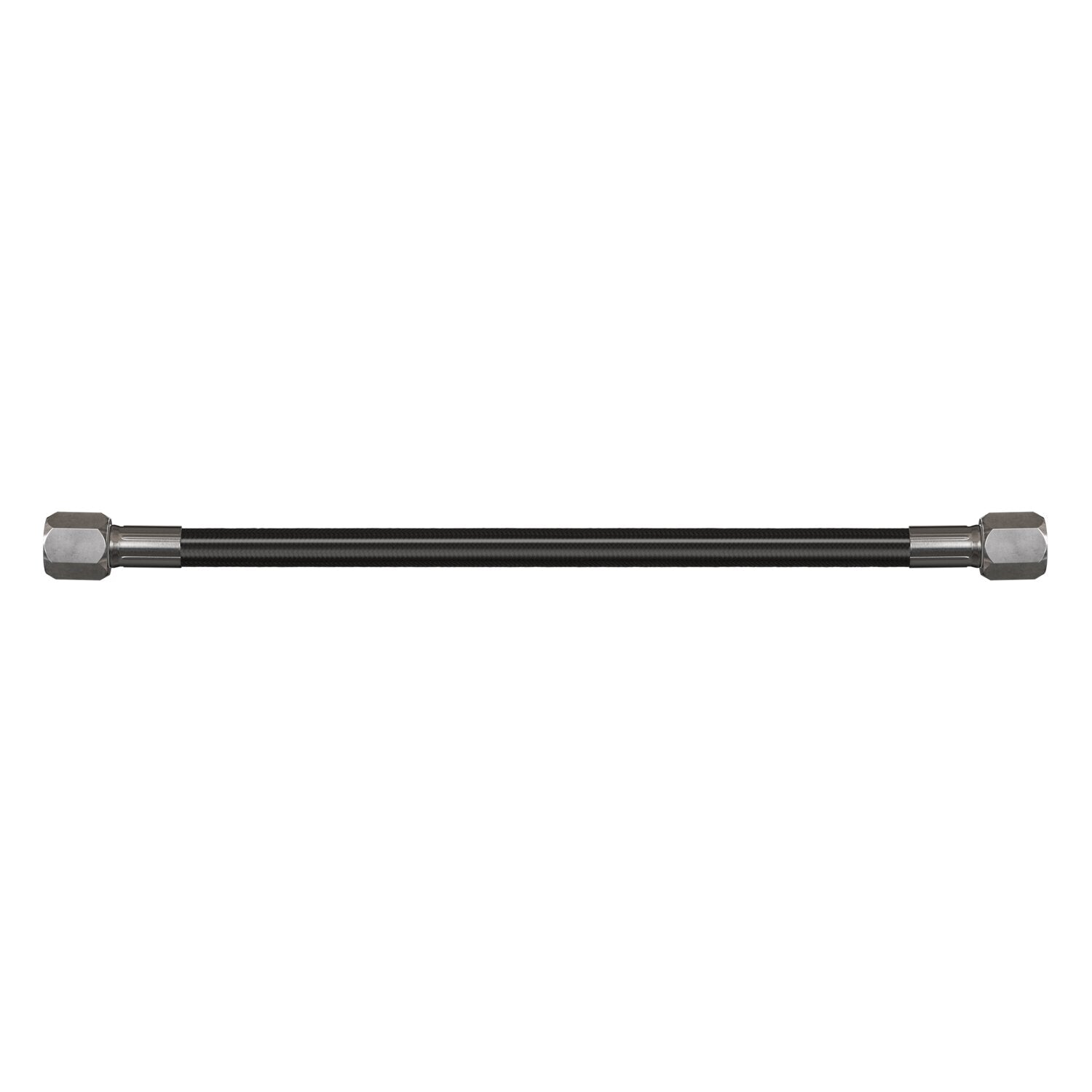 Goodridge universal pre-assembled oil line - 9" - Black