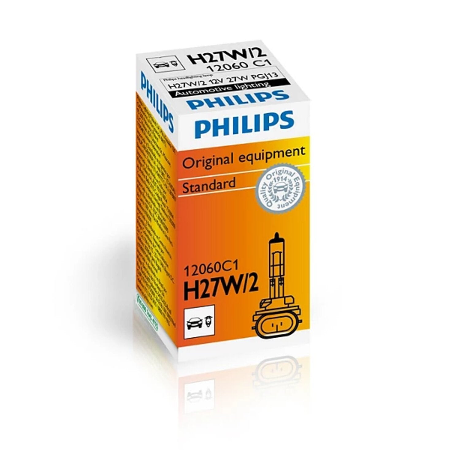 Philips Vision - 12V 27W halogen passing lamp bulb