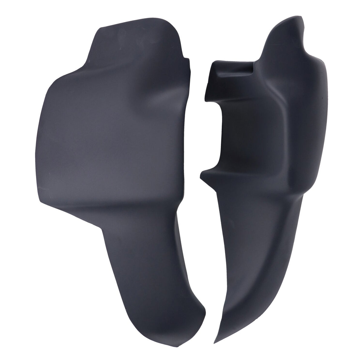 MCS Dyna lower fairing set - Unpainted