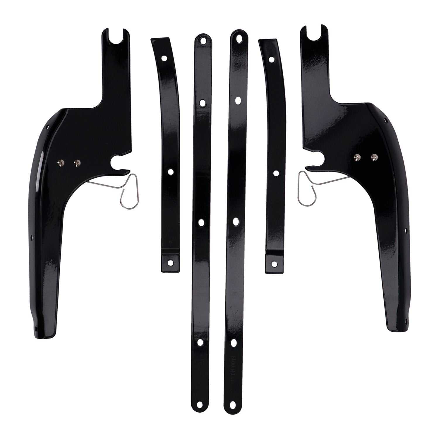 MCS Windshield mounting bracket FLHR - Black