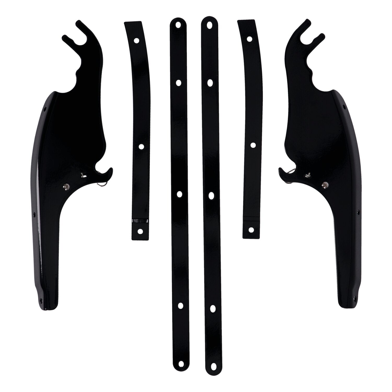 MCS Windshield mounting bracket FLST/C - Black