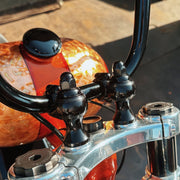 Indian Larry Motorcycles Indian Larry Throwback Risers - 2" rise - Black