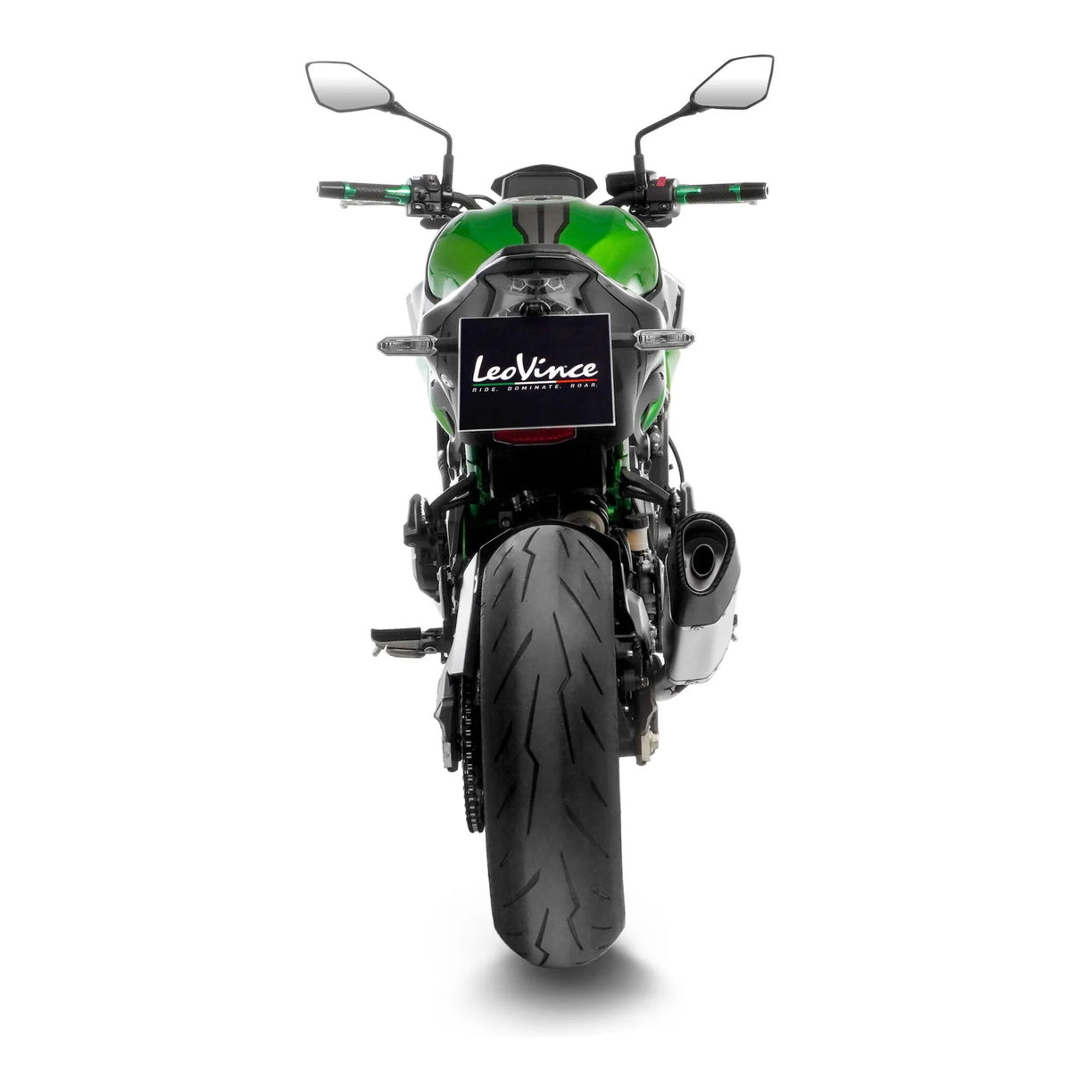Leovince LV-14R Tytanowy Tłumik Slip-on - Homologacja Drogowa ECE