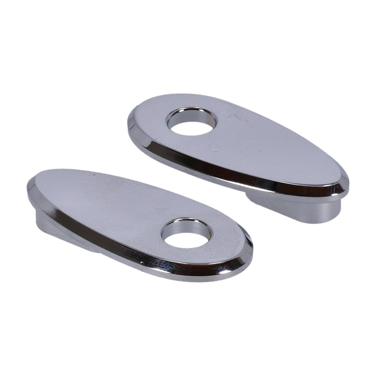 MCS fender strut turn signal hole covers - Chrome