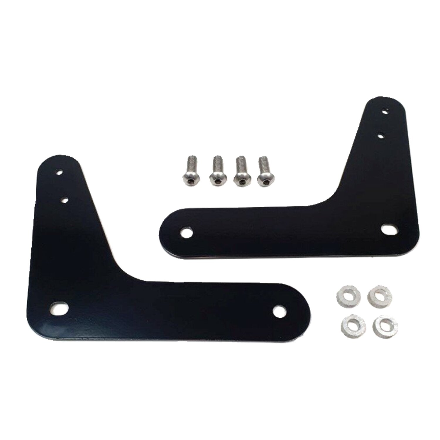 Westland Customs sissybar side plates - Black