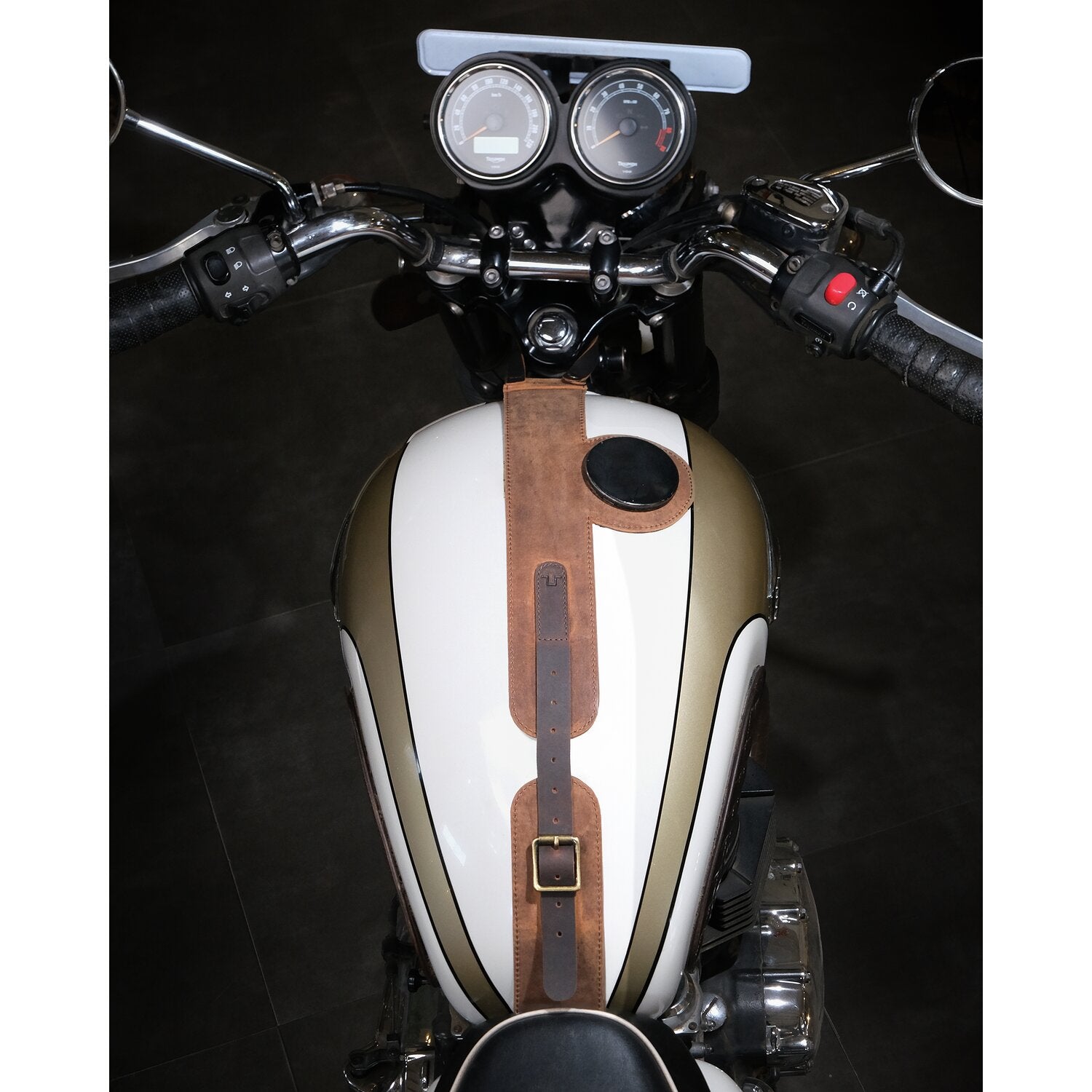 Trip Machine Moto Exclusive Tank Strap & Utility Pouch