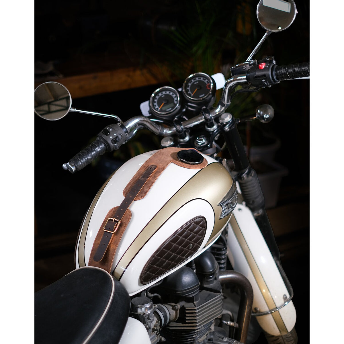 Trip Machine Moto Exclusive Tank Strap & Utility Pouch