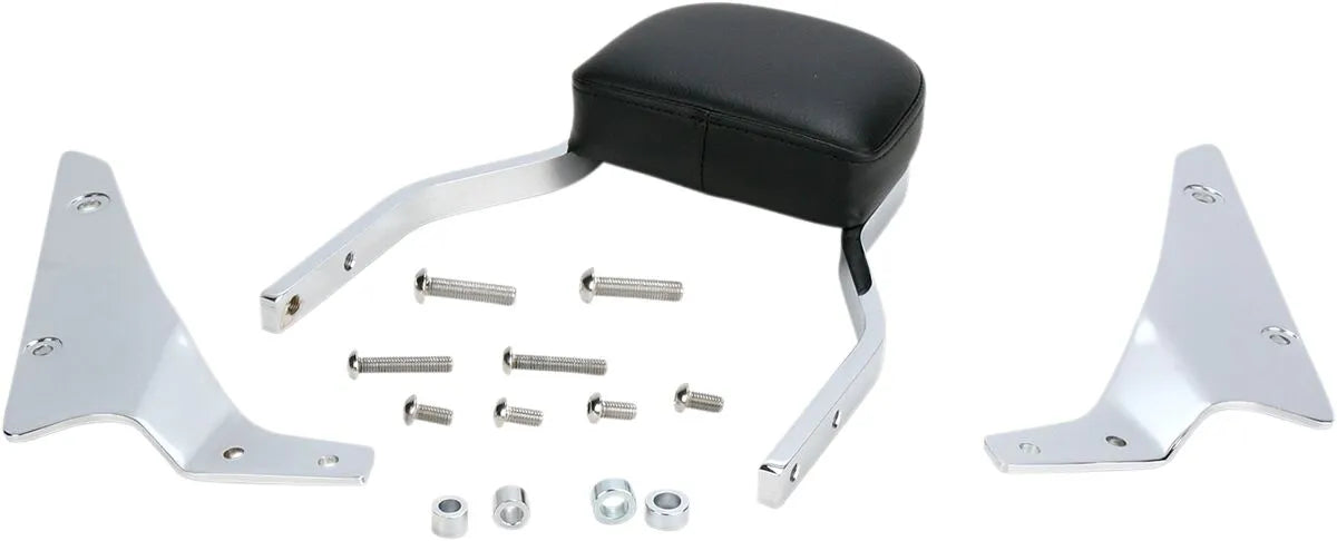 Cobra Square Sissy Bar Kit - Chrome Steel
