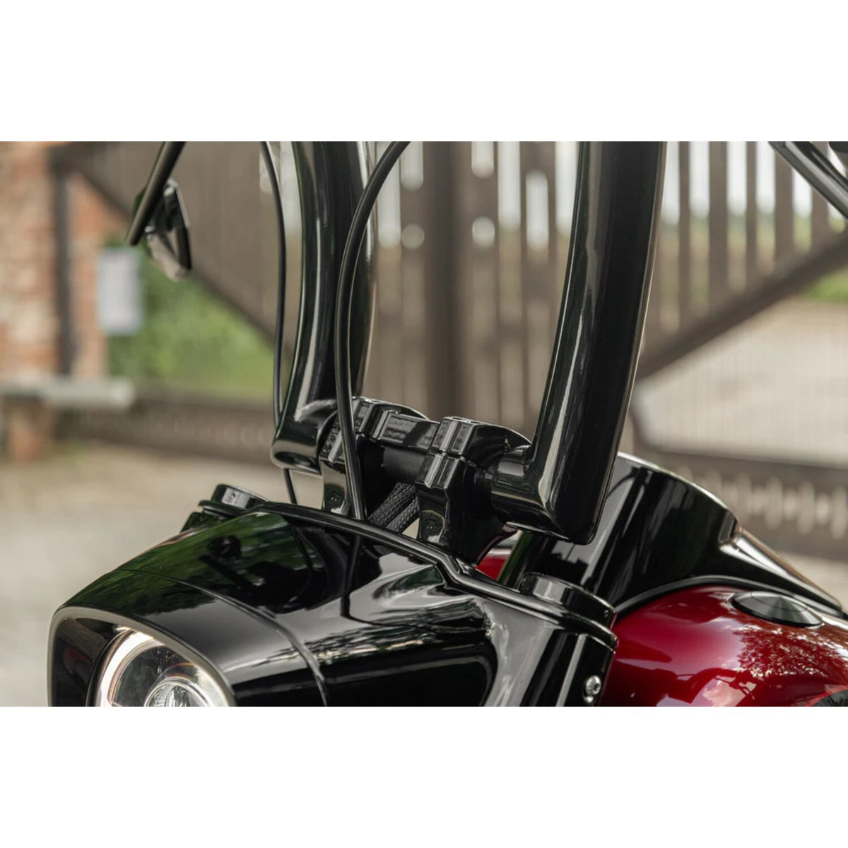 Killer Custom 1-1/4" 'Task Force' risers - 2" rise - Black