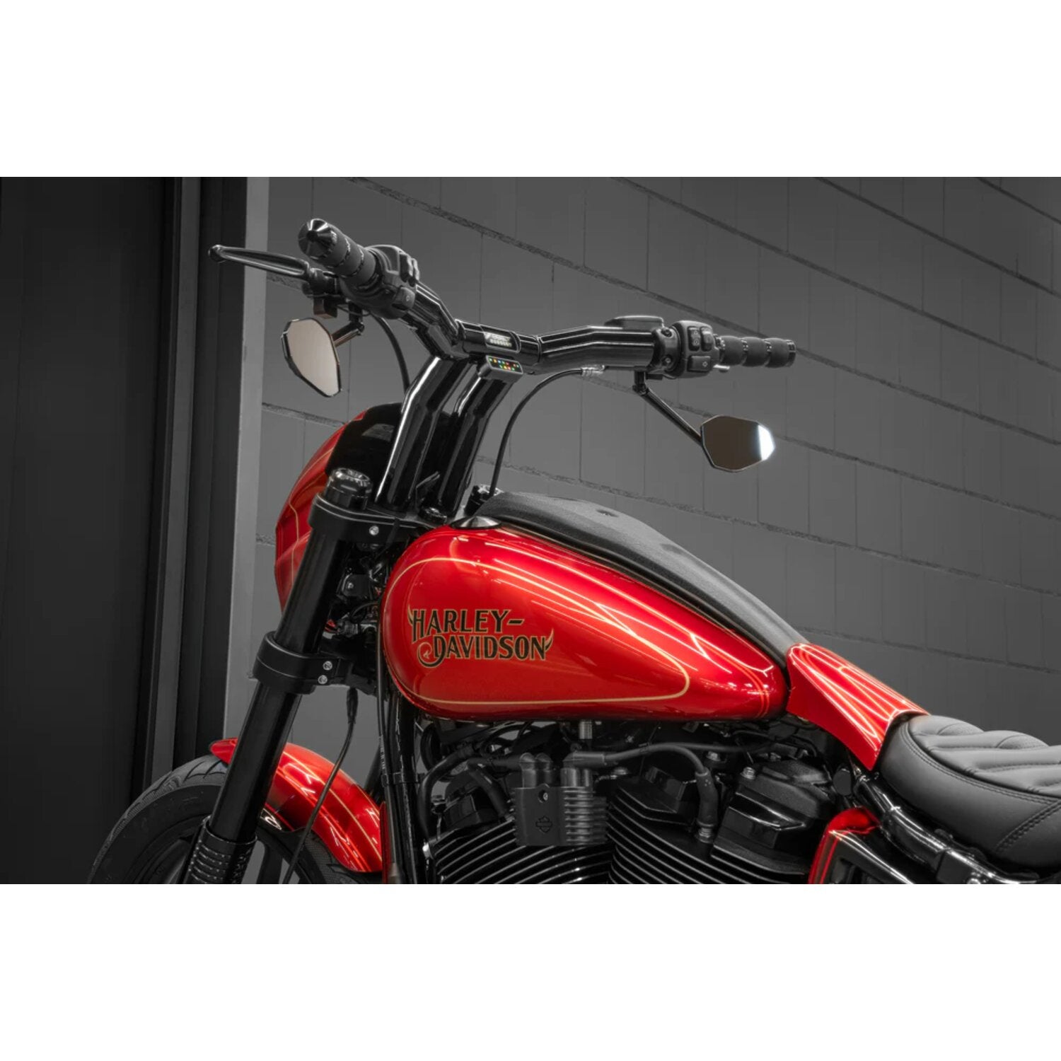 Killer Custom 'Back Saver' Raked T-Bar Mega handlebar 8"