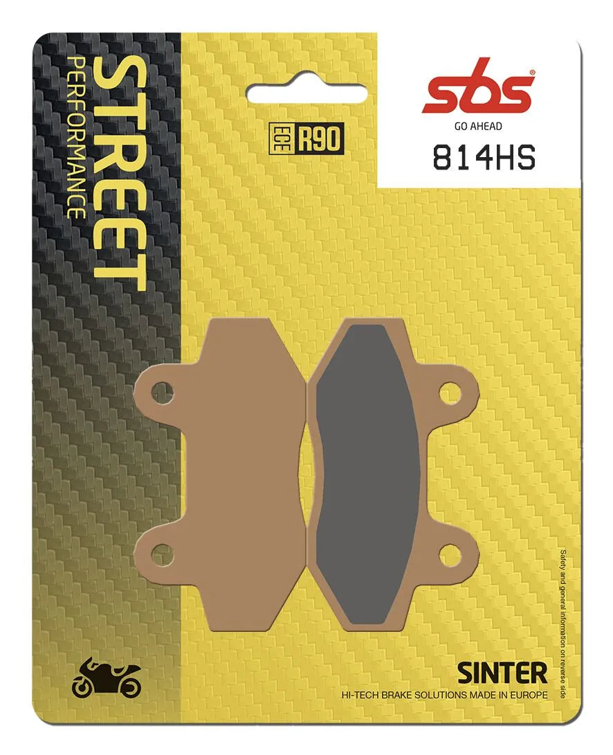 Sbs Hs Street Excel Sintered Przednie Klocki Hamulcowe - Przód
