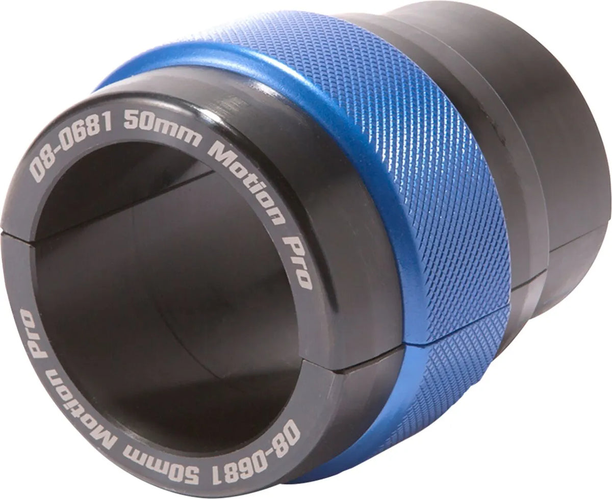 Motion Pro Ringer Fork Seal Driver 50mm Blue Silver Anodized