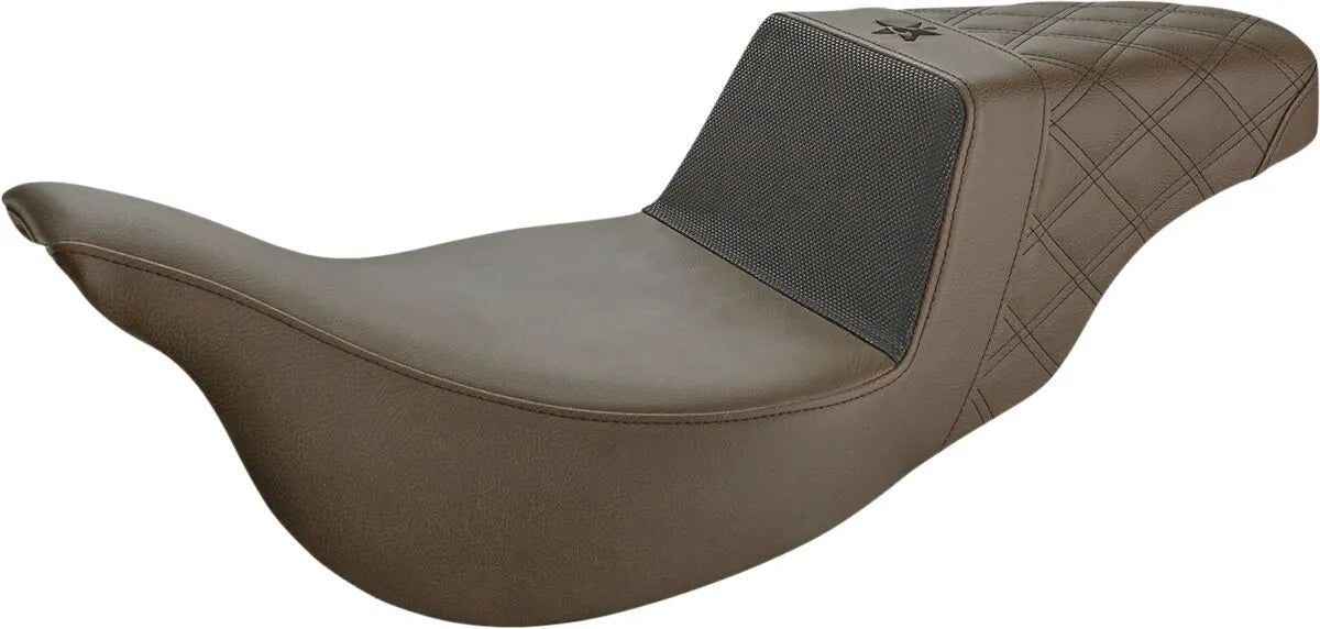 Step-Up Saddlemen Extended Reach Gripper Seat - For Harley Davidson