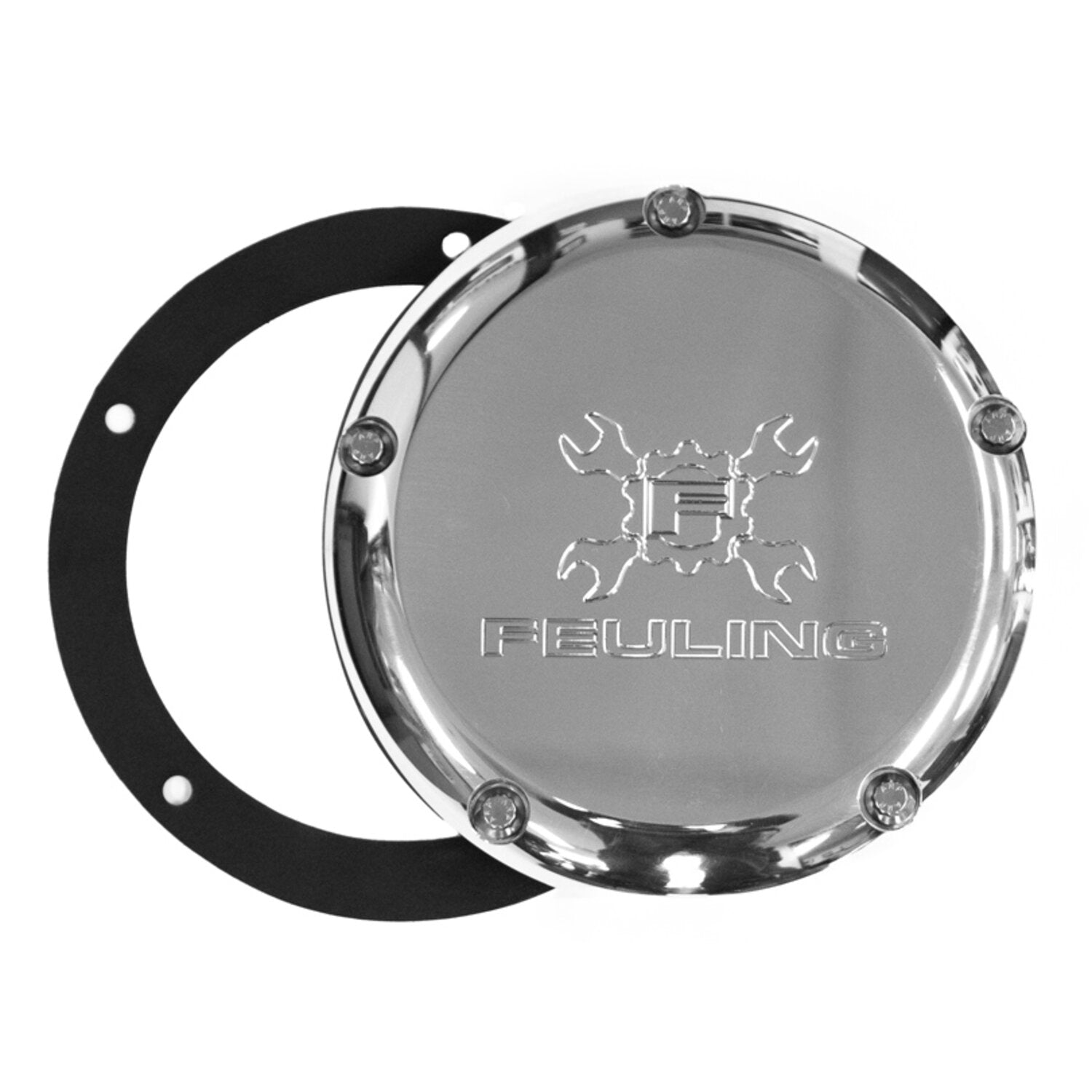 Feuling derby cover - Gear Cross Wrench - Polished