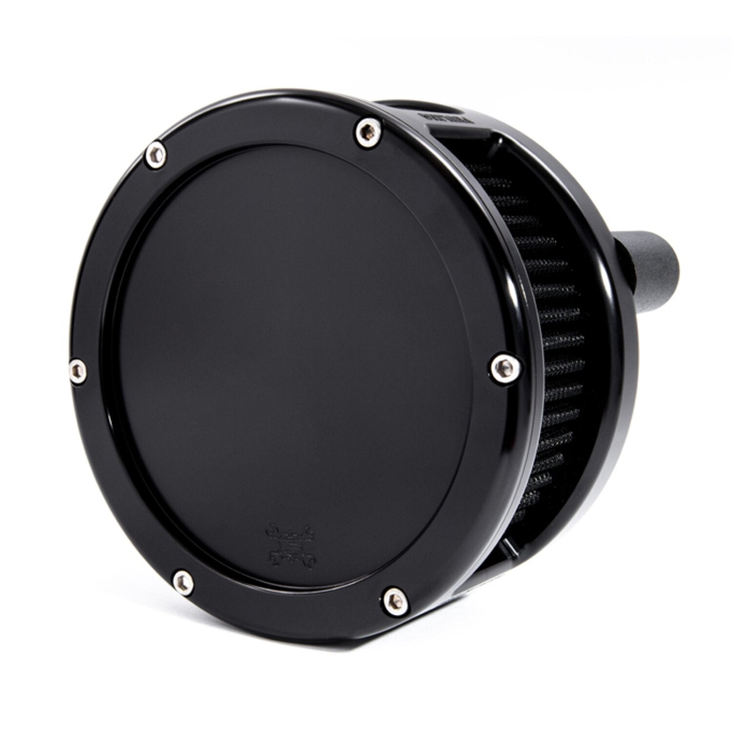 Feuling BA air cleaner - Black - Black filter - Solid cover