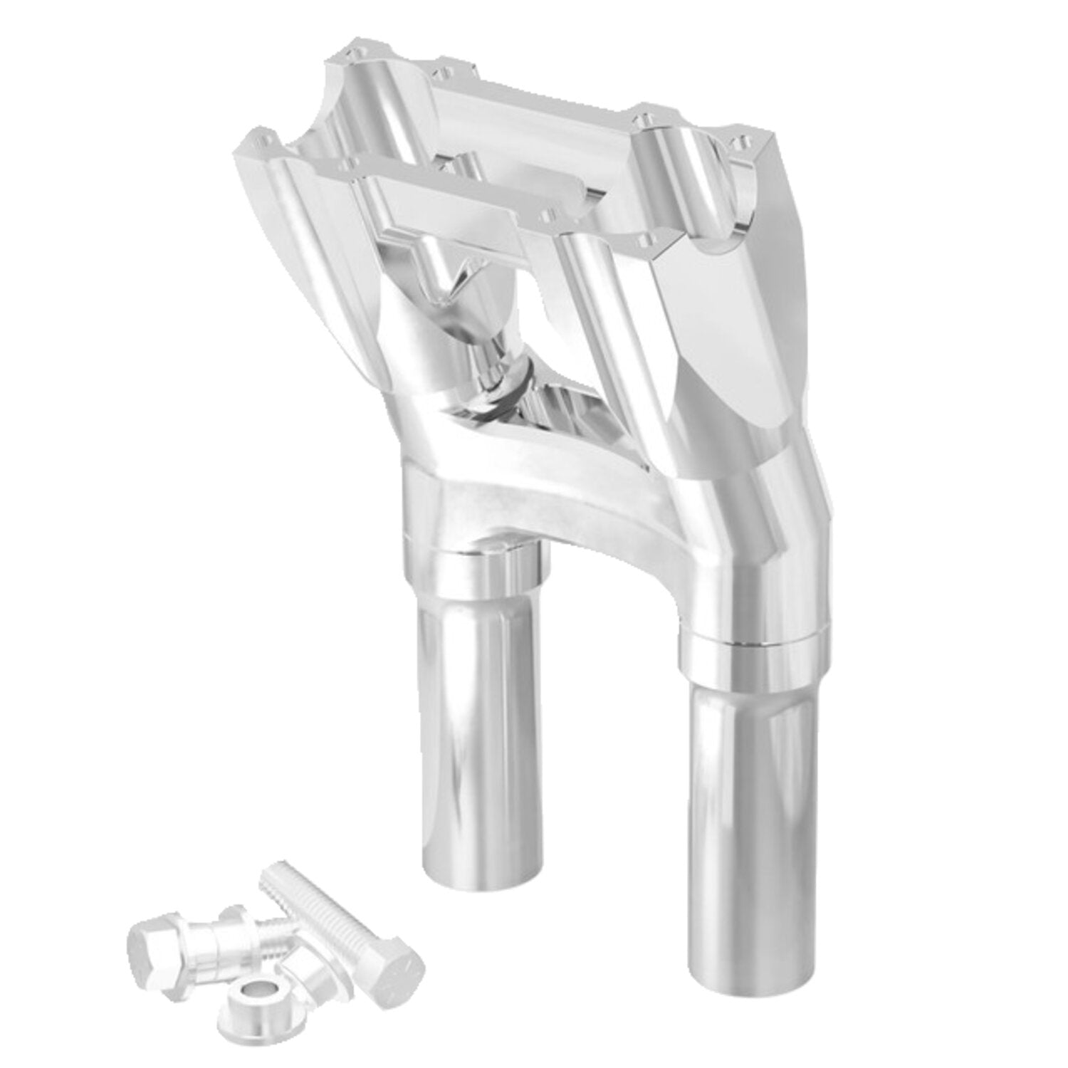 Kraus Topless Isolated Kickback Risers - 8" rise - Raw