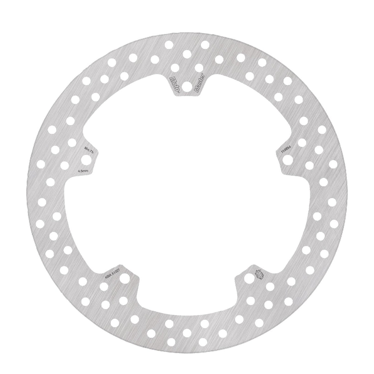 Moto-Master Halo' rigid brake rotor - Rear right