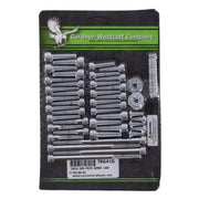 Gardner-Westcott cam/transm./primary side cover mount kit - Chrome Allen