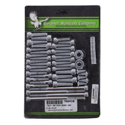 Gardner-Westcott cam/transm./primary side cover mount kit - Chrome Allen