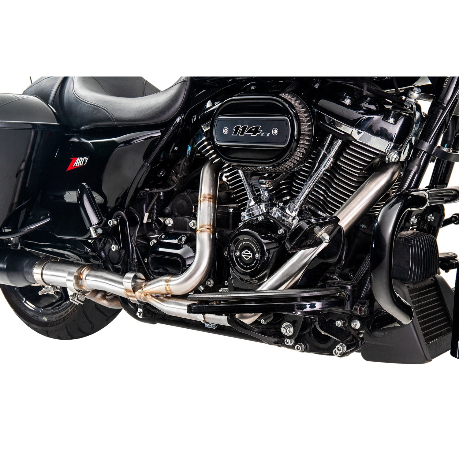 Zard Decat Racing 2-1 head pipes - Titanium