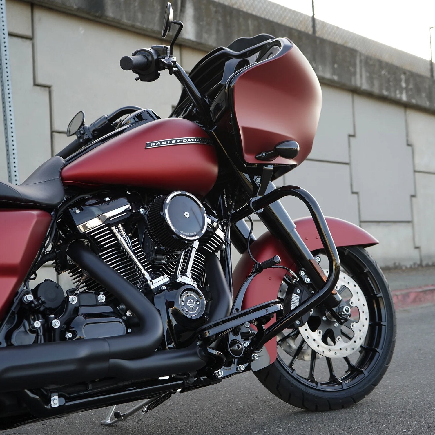 Arlen Ness Stage 1 Big Sucker / Black Backing Plate / Red F