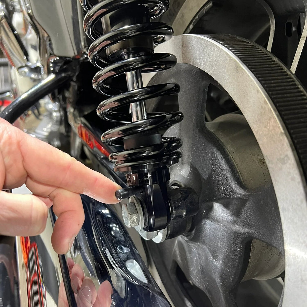 Bitubo Twin shocks adjustable - 12 4"