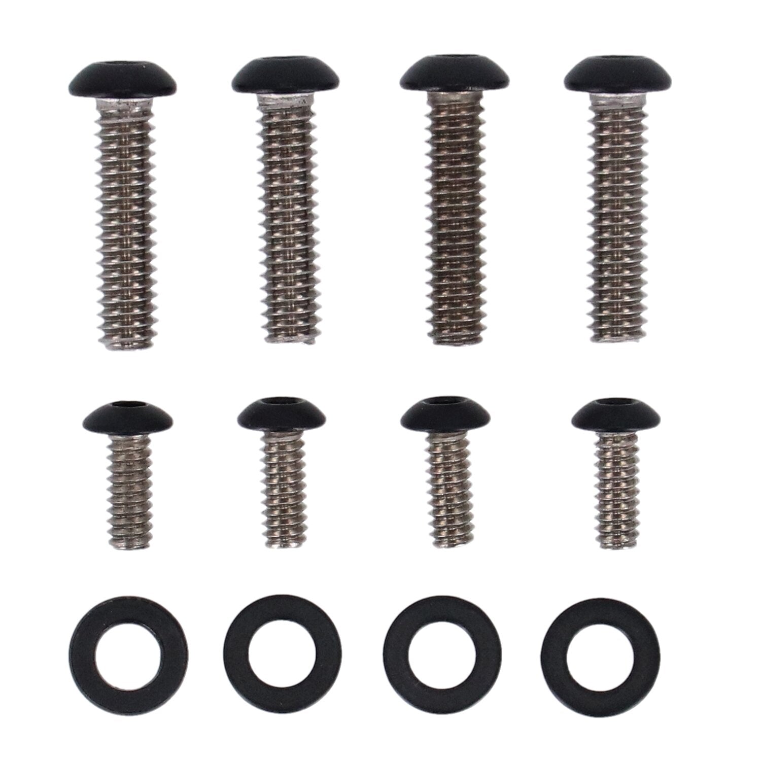 Screws4Bikes bolt kit handlebar switches - Matte black